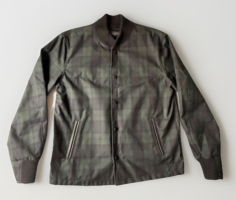 Todd Snyder Golden Bear Bomber Size M Black Watch Plaid Camo